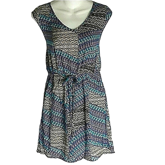 BeBop Multi-Colored Pattern Dress Size Medium - Picture 1 of 6